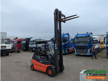 Linde E30 02 - 4058 uur - Duplex Mast - Volrubber Banden - Eurotron 80V-80A Oplader (M34) en leasing occasion Linde E30 02 - 4058 uur - Duplex Mast - Volrubber Banden - Eurotron 80V-80A Oplader (M34): photos 2