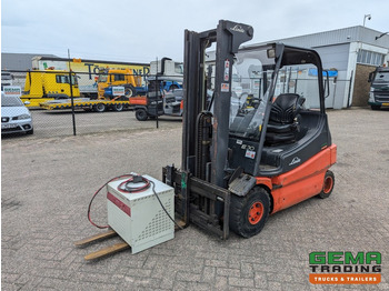 Linde E30 02 - 4058 uur - Duplex Mast - Volrubber Banden - Eurotron 80V-80A Oplader (M34) en leasing occasion Linde E30 02 - 4058 uur - Duplex Mast - Volrubber Banden - Eurotron 80V-80A Oplader (M34): photos 1