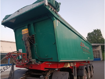 Semi-remorque benne Schwarzmüller 3-A Alumulde ALCOA 27m3 SAF Lift 5,4t el.Verdeck: photos 3