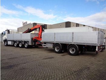 Camion grue DAF CF 460 Combi Pacton MXD220 + 8X2 + Manual + Euro 6 + Palfinger PK 18500: photos 3