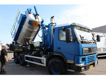 Camion hydrocureur Terberg FM 1450 WITTIG VACUM SYSTEM + TIPPER + FULLY WORKING + EURO 2 + ADR + 11,34m3: photos 2