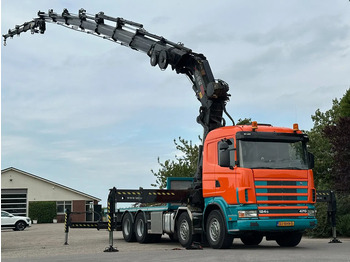 Camion grue SCANIA R124