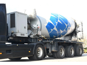 Semi-remorque malaxeur Van Hool KARRENA 15m3 MIXER!!MOTOR!!OWN ENGINE!!: photos 2