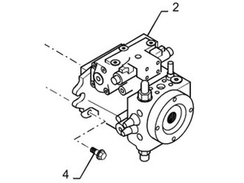 Pompe hydraulique CASE