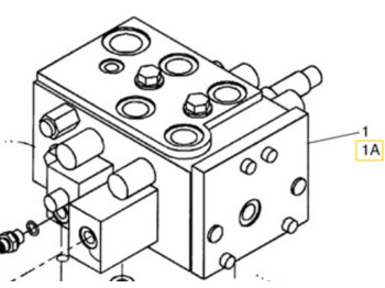 Valve hydraulique CASE