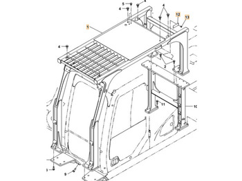 Cabine et intérieur CASE