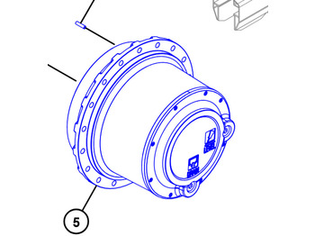 Moteur de translation CATERPILLAR