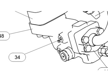 Valve hydraulique CATERPILLAR