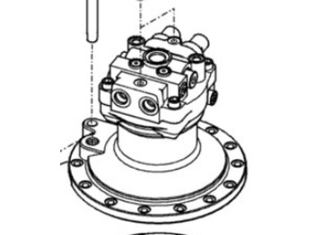 Moteur de rotation NEW HOLLAND