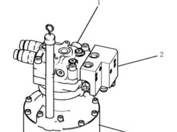 Moteur de rotation NEW HOLLAND