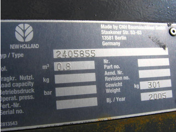 Godet pour chargeur neuf New Holland: photos 3