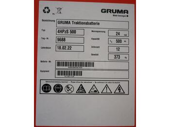 Accumulateur GRUMA 24 Volt 4 PzS 500 Ah: photos 5