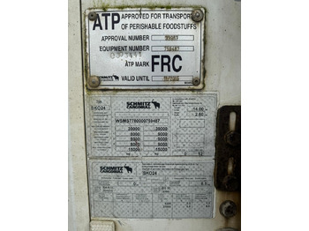 Semi-remorque frigorifique Schmitz Cargobull 2009 Vector 1850 MT: photos 3 Semi-remorque frigorifique Schmitz Cargobull 2009 Vector 1850 MT: photos 3