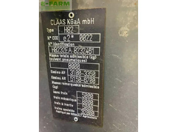 Tracteur agricole CLAAS ares 656 rz RZ: photos 4