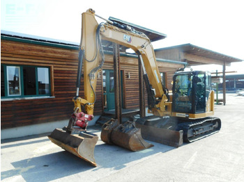Pelle sur chenille Caterpillar 308cr ( 9t ) powertilt + hydr. sw: photos 2