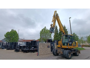 Pelle sur pneus Komatsu PW 140 Mobilbagger Powertilt Schnellwechsler MS 10: photos 3 Pelle sur pneus Komatsu PW 140 Mobilbagger Powertilt Schnellwechsler MS 10: photos 3