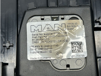 Panel de instrumentos pour Camion MAN multimedia switch, control module: photos 3