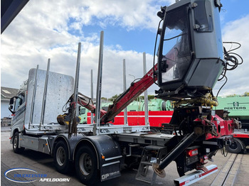 Camion grumier, Camion grue Volvo FH 650 6x4, FTG V1000X.81 Houtkraan: photos 4