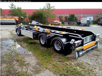 Remorque ampliroll/ Multibenne Hüffermann Vario-Carrier HMA 2424 ZB 3-Achs für Absetzmulde: photos 3