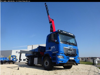 Camion benne MAN TGS (TG3) 18.470 4x4H BL CH TG3 Hydrodrive, HMF,: photos 2