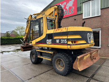 Pelle sur pneus Caterpillar M315 +ROTO CE: photos 4