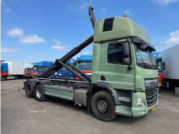 Camion ampliroll DAF CF 450 6X2 EURO 6 VDL 21T HOOK LIFTING AXLE: photos 2