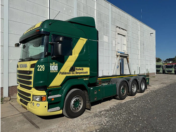 Camion porte-conteneur/ Caisse mobile SCANIA R 490
