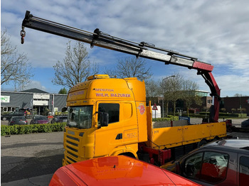 Camion plateau, Camion grue Scania R500 V8 6X2 EURO 5 + HIAB 377EP-4XS + REMOTE CONTROL + RETARDER: photos 3