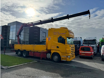 Camion grue SCANIA R 500