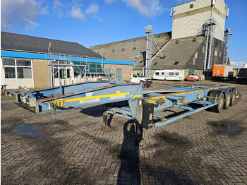 Semi-remorque porte-conteneur/ Caisse mobile ASCA