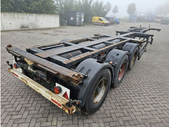 Semi-remorque porte-conteneur/ Caisse mobile Broshuis MFCC Multi - Lifting axle - 2x20FT / 40FTHC / 45FTHC: photos 4