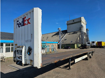 Semi-remorque plateau KRONE