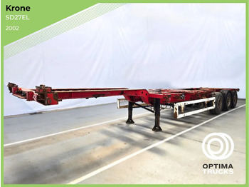 Semi-remorque porte-conteneur/ Caisse mobile KRONE SD
