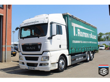 Camion à rideaux coulissants MAN TGX 26 440 RETARDER - NIGHT A/C: photos 2 Camion à rideaux coulissants MAN TGX 26 440 RETARDER - NIGHT A/C: photos 2