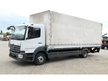 Camion à rideaux coulissants Mercedes-Benz 1221 Atego 4x2, 7.200mm lang, LBW 1,5to., Euro 6: photos 3
