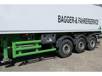 Semi-remorque benne Stas S300CX, Alu, 46m³, Cramaro, SAF, Lenkachse!: photos 4 Semi-remorque benne Stas S300CX, Alu, 46m³, Cramaro, SAF, Lenkachse!: photos 4