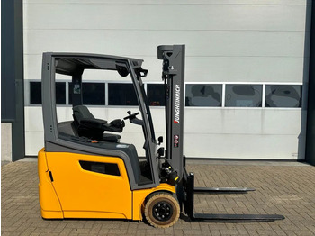 Chariot élévateur électrique Jungheinrich EFG 216K 1.6 ton Triplex Freelift Sideshift Elektra Heftruck Accu 2020: photos 2