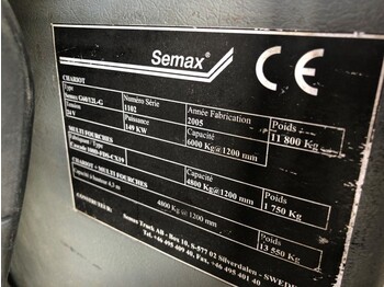 Chariot élévateur à gaz Semax Semax G60/12L-G 6 ton LPG Heftruck: photos 3