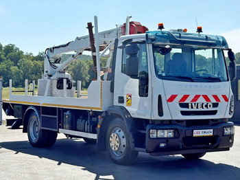 Camion, Camion grue Iveco Eurocargo 120E22 * Bohrgerät auf LKW + FUNK *TOP: photos 3