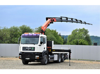 Camion grue MAN TGA 26.430 Pritsche 5,50m + KRAN + FUNK/6-4H2: photos 3