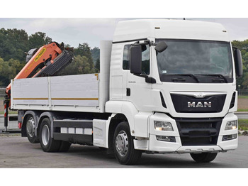 Camion grue, Camion plateau MAN TGS 26.440 * PRITSCHE 6,90 m + PK 16001 - K: photos 3