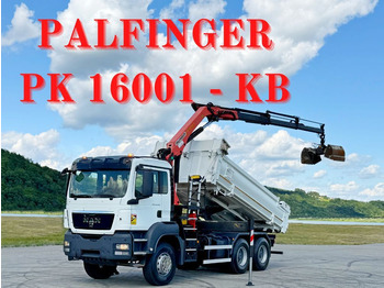 MAN TGS 33.360 * PK 16001 - KB + FUNK * 6x4 en leasing occasion MAN TGS 33.360 * PK 16001 - KB + FUNK * 6x4: photos 1