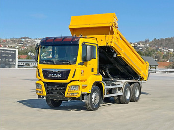 Camion benne, Camion grue neuf MAN TGS 33.440 * KIPPER 5,20 m + BORDMATIC * 6x4: photos 2