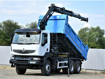 Renault KERAX 370 DXI* HIAB 122B-3 HIDUO/FUNK * 6x4  en leasing occasion Renault KERAX 370 DXI* HIAB 122B-3 HIDUO/FUNK * 6x4: photos 2