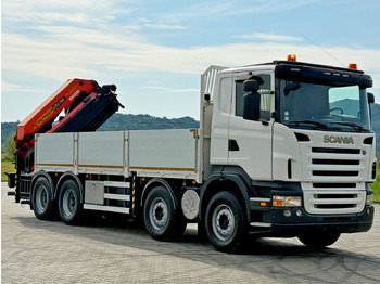 Camion grue Scania R 420 PRITSCHE 6,47 m * PK 44002/FUNK * 8x4 /TOP: photos 3