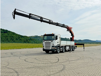 Camion grue Scania R 420 PRITSCHE 6,47 m * PK 44002/FUNK * 8x4 /TOP: photos 2