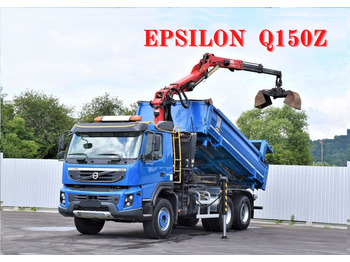 Camion grue VOLVO FMX 370