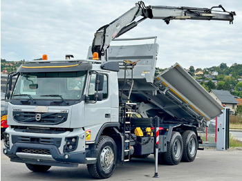 Camion grue Volvo FMX 420 Kipper 5,10m *FASSI F155A.0.22+FUNK/6x4: photos 3