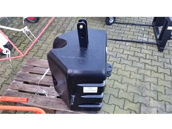 Contrepoids pour Machine agricole Ballastgewicht / frontgewicht FP PAC 600 kg Frans Pateer gewichtenblok: photos 3