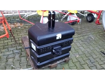 Contrepoids pour Machine agricole Ballastgewicht / frontgewicht FP PAC 600 kg Frans Pateer gewichtenblok: photos 5